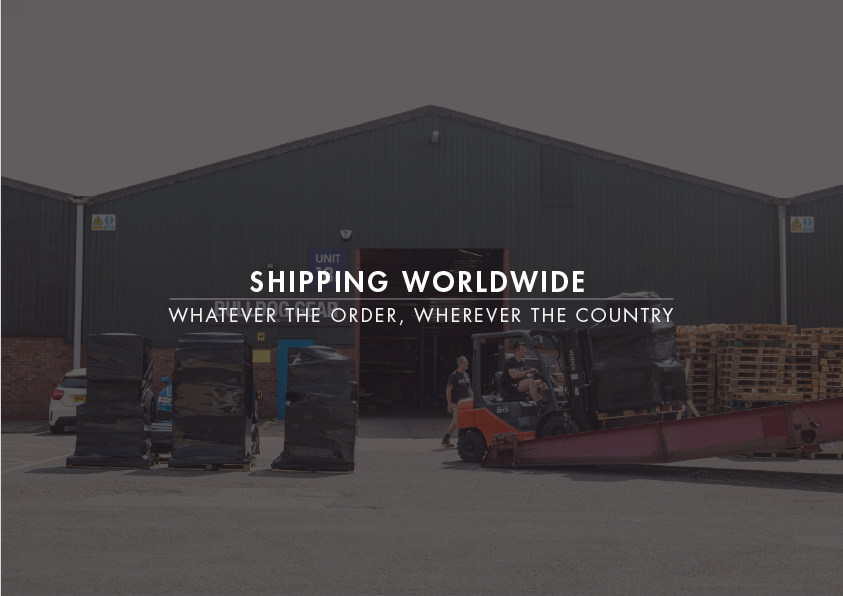 WORLDWIDE SHIPPING: Whatever the order, Wherever the country