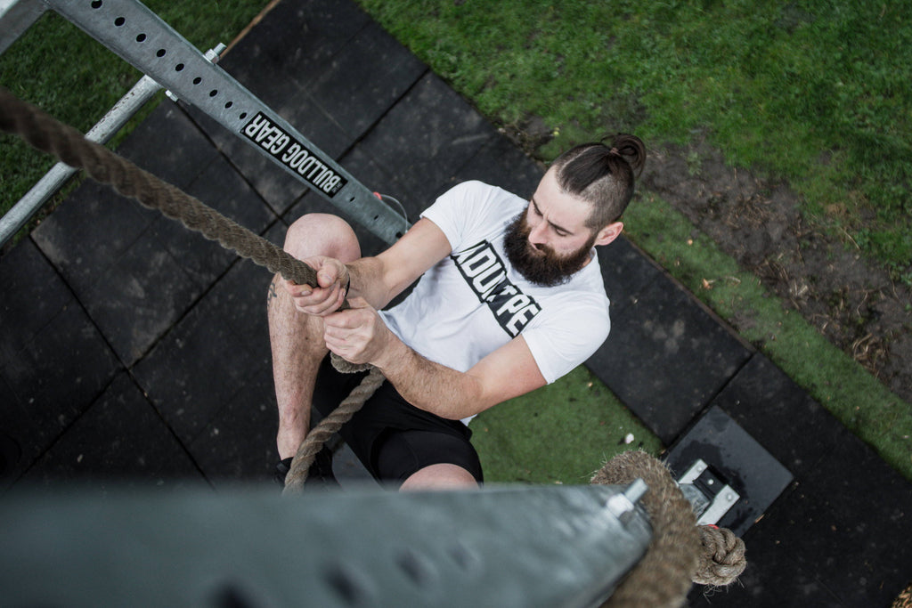 NO ROPE? NO WORRIES: BANDED 'ROPE CLIMB' ALTERNATIVE