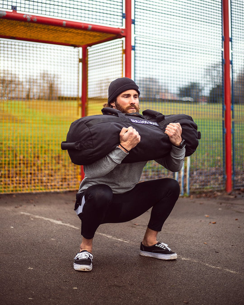 Bulldog Gear sandbag squats