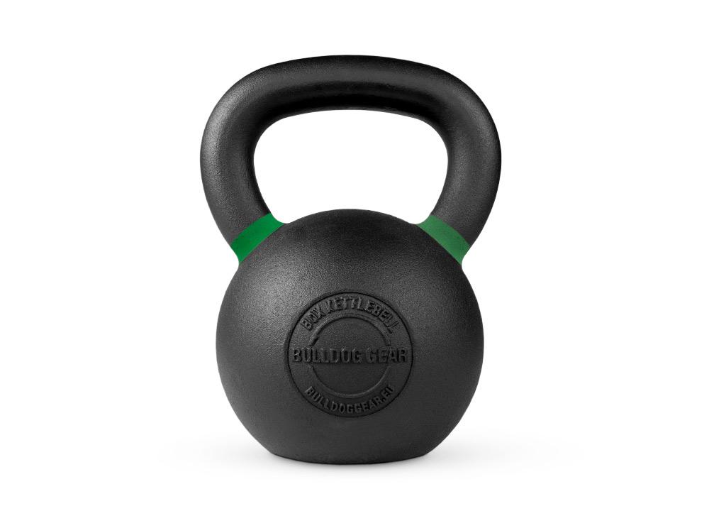 Bulldog Gear 24kg box kettlebell side view