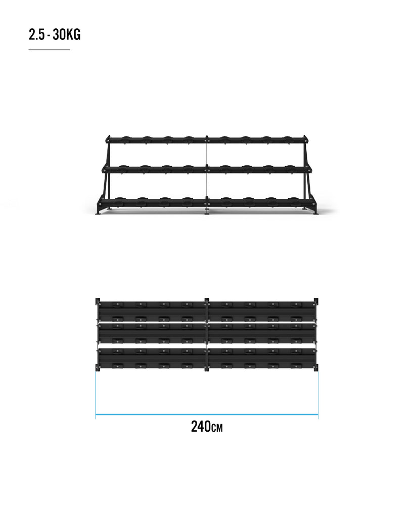 Bulldog Gear CPU Dumbbell storage