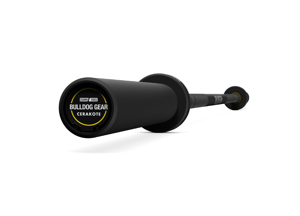 Bulldog Gear 15kg Cerakote barbell black