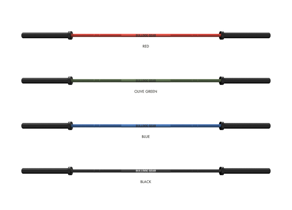 Bulldog Gear Cerakote 20kg barbell range