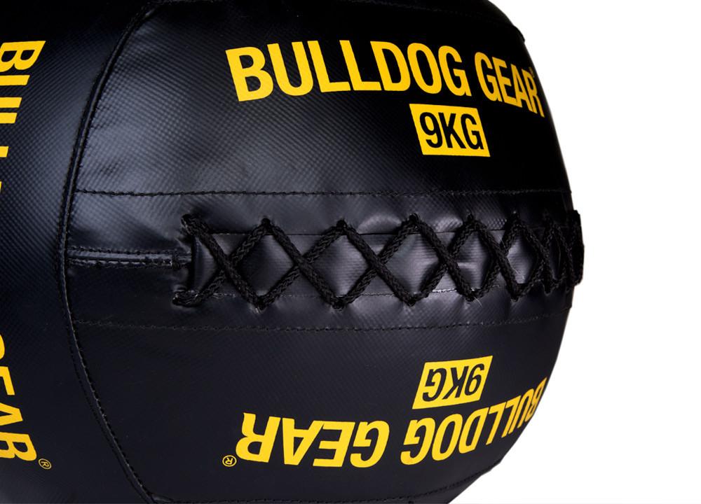 Bulldog Gear 9kg medicine ball 2.0 stitching detail