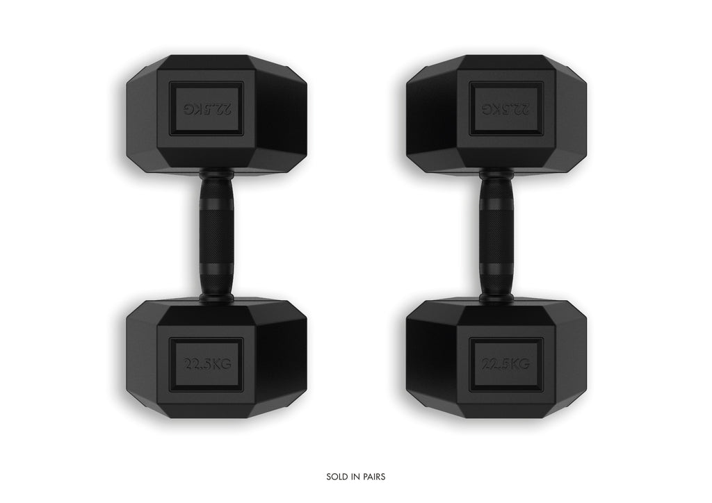 Bulldog Gear hex dumbbell 2.0 22.5kg pair