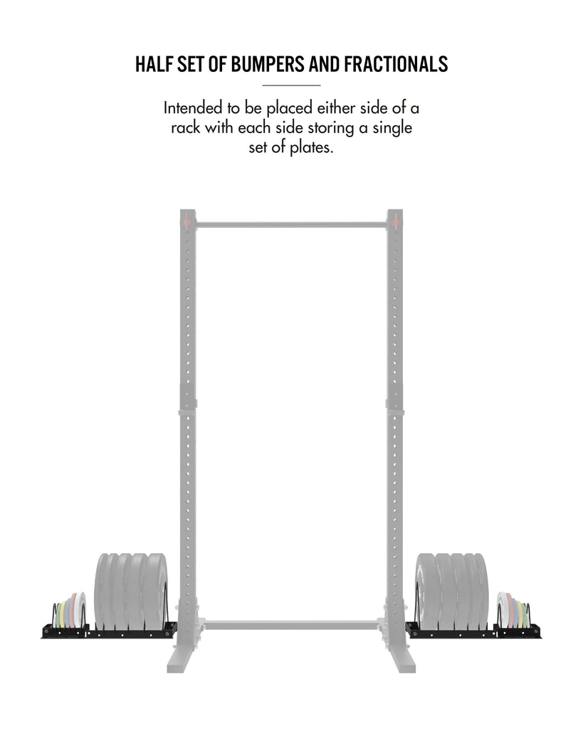 Mini Toaster Rack Bumper Plate Storage Bulldog Gear